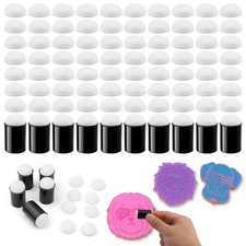 80 PCS Finger Sponge Daubers Set - Includes 10 Durable Finger Daubers  70 Re...