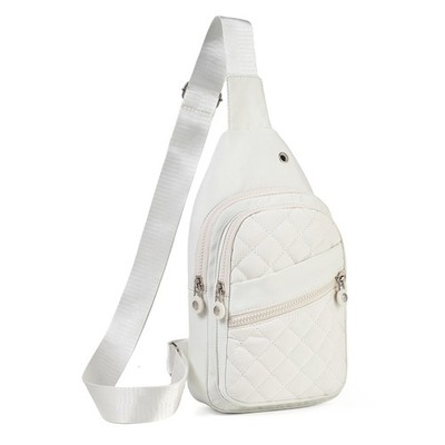 Small Sling Backpack Crossbody Chest Bag For Men Women Travel Hiking