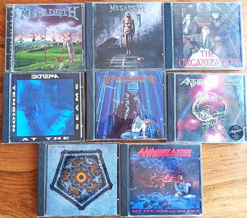 Lotto di 35 cd Heavy Metal Trash Progressive Anni 80/90 prezzo ebay