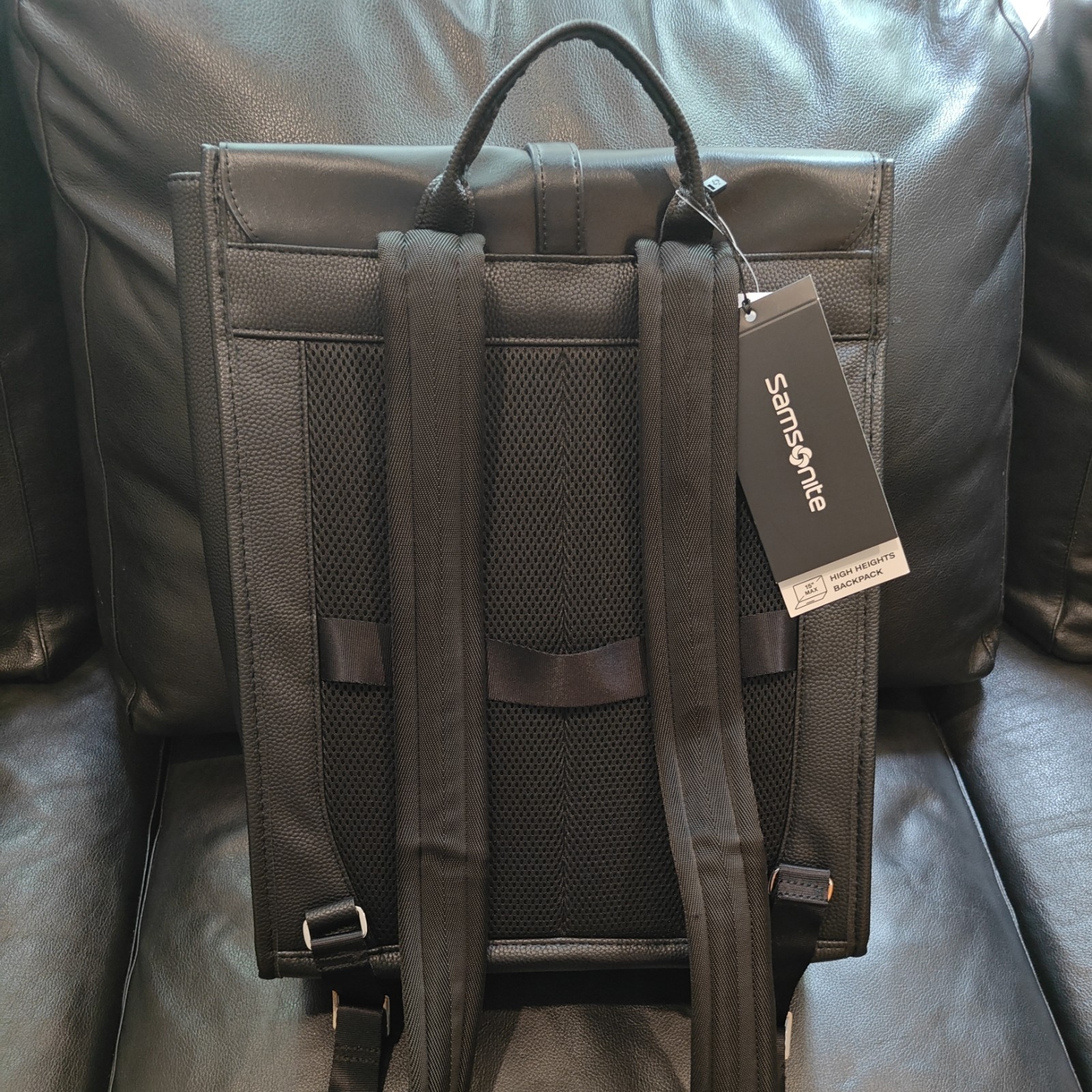 SAMSONITE Classic Leather Business High Heights Backpack 15” Max 152540-1041 image 3