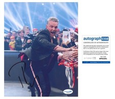 Pat McAfee AUTOGRAPH Signed WrestleMania WWE Wrestling 8x10 Photo ACOA