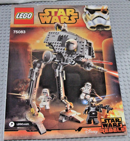 Lego Star Wars 75083 AT-DP 100% Complete w Minfigs & Manual (Retried 2015)