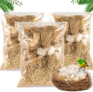 Natural Bird Nesting Material for Hummingbirds Finches Canaries Cages