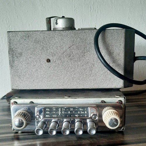 autoradio philips auto d'epoca anni 50 mercedes - Foto 3 di 15