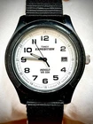 Vintage Timex Expedition Slip Thru Strap Men’s Watch - 40mm Indigo - New Battery