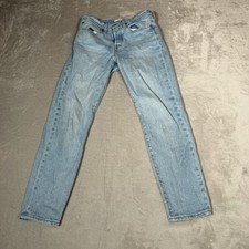 Levis Jeans Womens 27 Blue Denim Wedgie Straight Big E Premium Light Wash