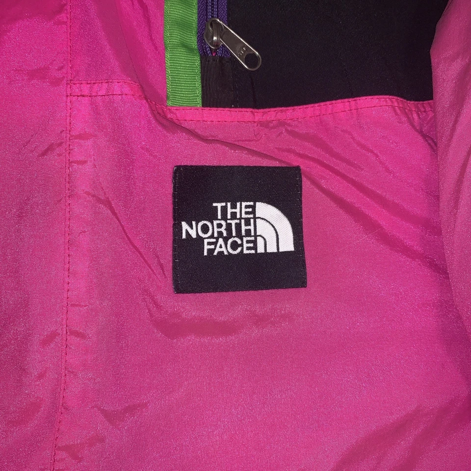 Vintage The North Face Tonar Jacket Size xL Bright Colorblock Full Zip USA Made - Image 2 of 4