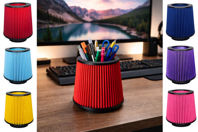 Luftfilter Einlass Schreibtisch Organizer Topf KFZ Stifthalter - Auto Enthusiasten