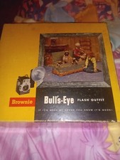 Kodak Brownie Bulls Eye Camera Kit with Flash Outfit - Bulbs - Original Box