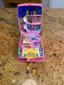 polly pocket star bright dinner party