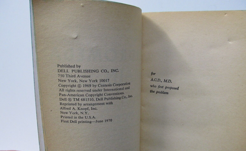 The Andromeda Strain by Michael Crichton PB, 1970, Dell First Printing - Imagen 2 de 7