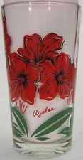 Azalea Peanut Butter Glass Glasses Drinking Kitchen Mauzy 37-4
