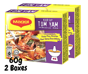 Maggi Kiub Sup Tom Yam Tom Yam Soup Cube 60g X 2boxes Halal Malaysia Ebay