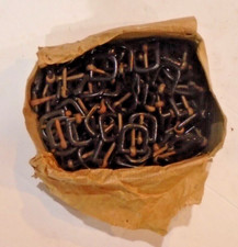 vtg lot 1.14 lbs of belt buckles brass and crafter