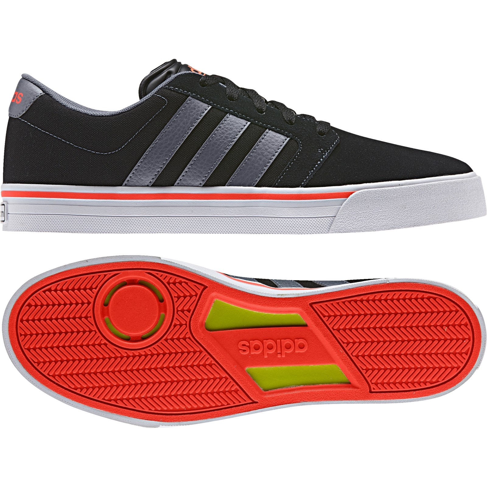 ADIDAS CLOUDFOAM SUPER SKATE black/grey AW3896 NEO Sneaker Sportschuhe ADIDAS CLOUDFOAM SUPER SKATE black/grey AW3896 NEO Sneaker Sportschuhe
