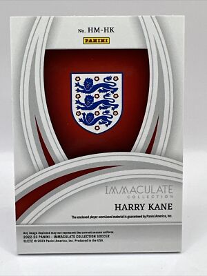 2022-23 Immaculate Collection Harry Kane Heralded Materials