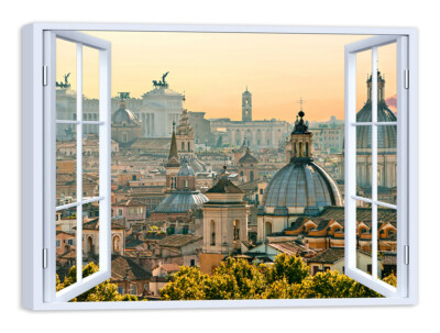 Quadro su tela Fontana di Trevi - Quadro su Tela - Paesaggi e