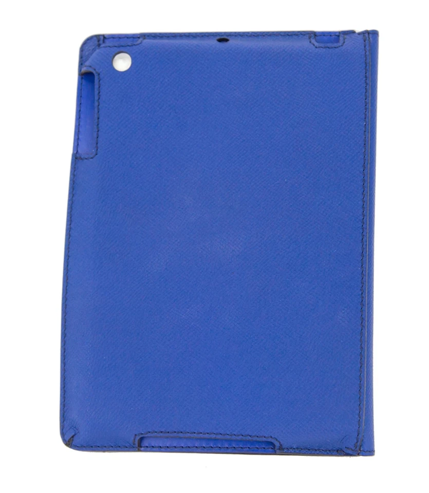 BURBERRY MINICONISTON Sapphire Blue iPad Mini Cover Case 100% Leather MSRP 425$ - Image 2 of 4