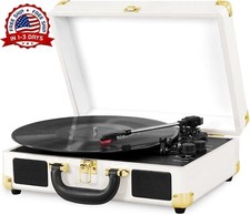 Toca disco reproductor grabacion altavoces retro clasico control amortiguacion a