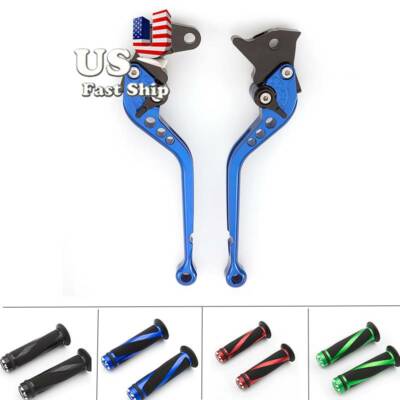 Motorcycle CNC Short Brake Clutch Levers 6 positions adjustable for Yamaha Warrior YFM 350 YFM350 2002-2004,XT660 XT660R XT660X 2004-2013,Raptor YFM660 2001-2004 Red with Black