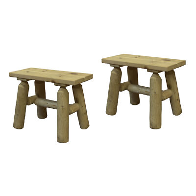 Lakeland Mills Clic Cedar Log Adirondack Chair Natural For Cedar Log Adirondack Chair