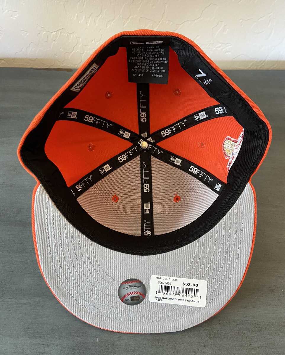 Exclusive San Francisco Giants New Era 59Fifty Hat 7 3/8