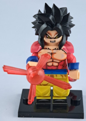 Son Goku SSJ 4 Dragon Ball Dragonball Figur MOC Brick Klemmbausteine