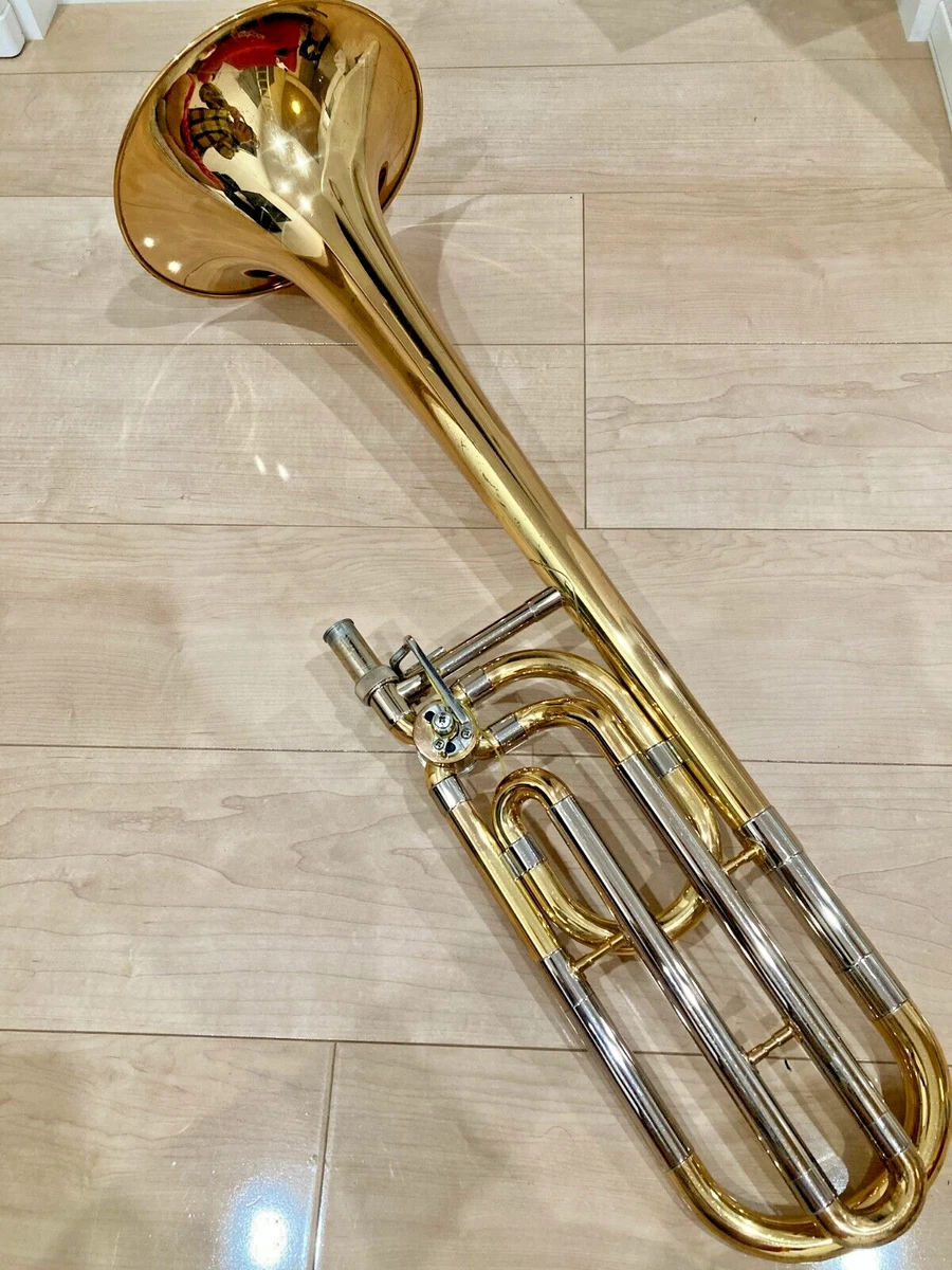 Yamaha YSL-648 Tenor Bass Trombone w/ Case Used From Japan: Free Shipping