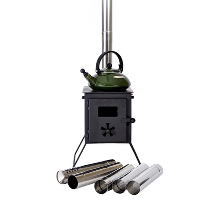 Outbacker 'Fires' Portable Wood Burning Tent Stove, Tent Oven 754680477903  | eBay