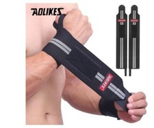 1 Pair Wristband Wrist Support Weight Lifting Gym Training Wrist Support Brace