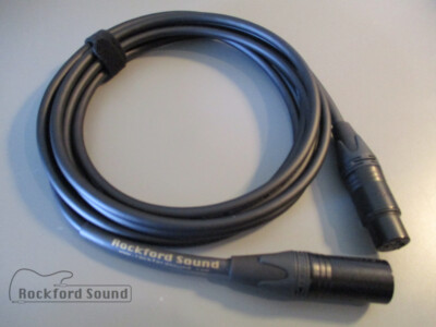 Mogami W2549 Neglex | 1.5 FT | Gold Male XLR to Female XLR Studio Mic Cable