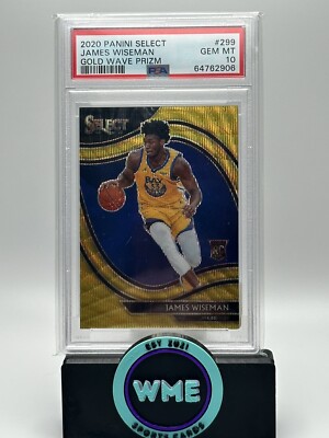 その他 Prizm Rookie James Wiseman Auto PSA James Wiseman 2020 Prizm Draft Picks #D1 Downtown /(SSP