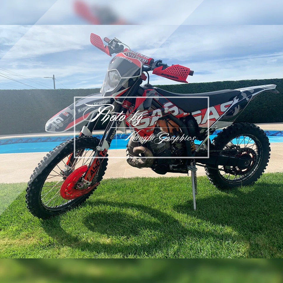 Kungfu Graphics Vinyl Sticker Wrap for GAS GAS EC 125 200 250 300 2011 2012 2013 - Imagem 2 de 4