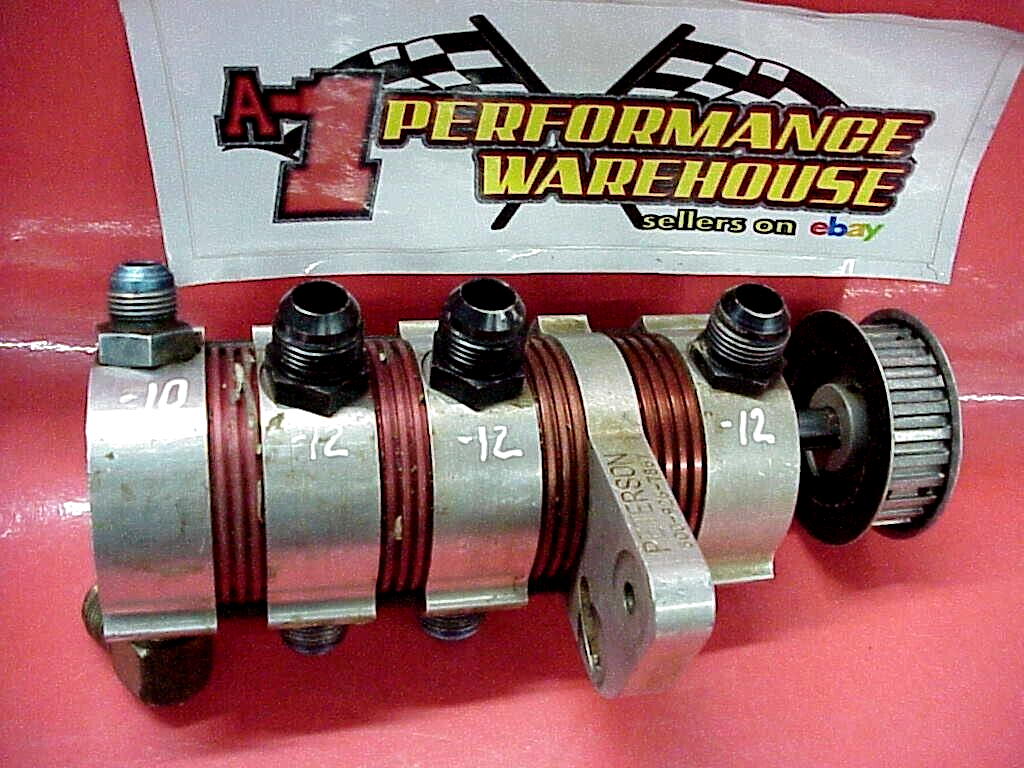 Peterson 4 Stage Dry Sump Oil Pump & Gilmer Pulley NHRA IHRA SCCA