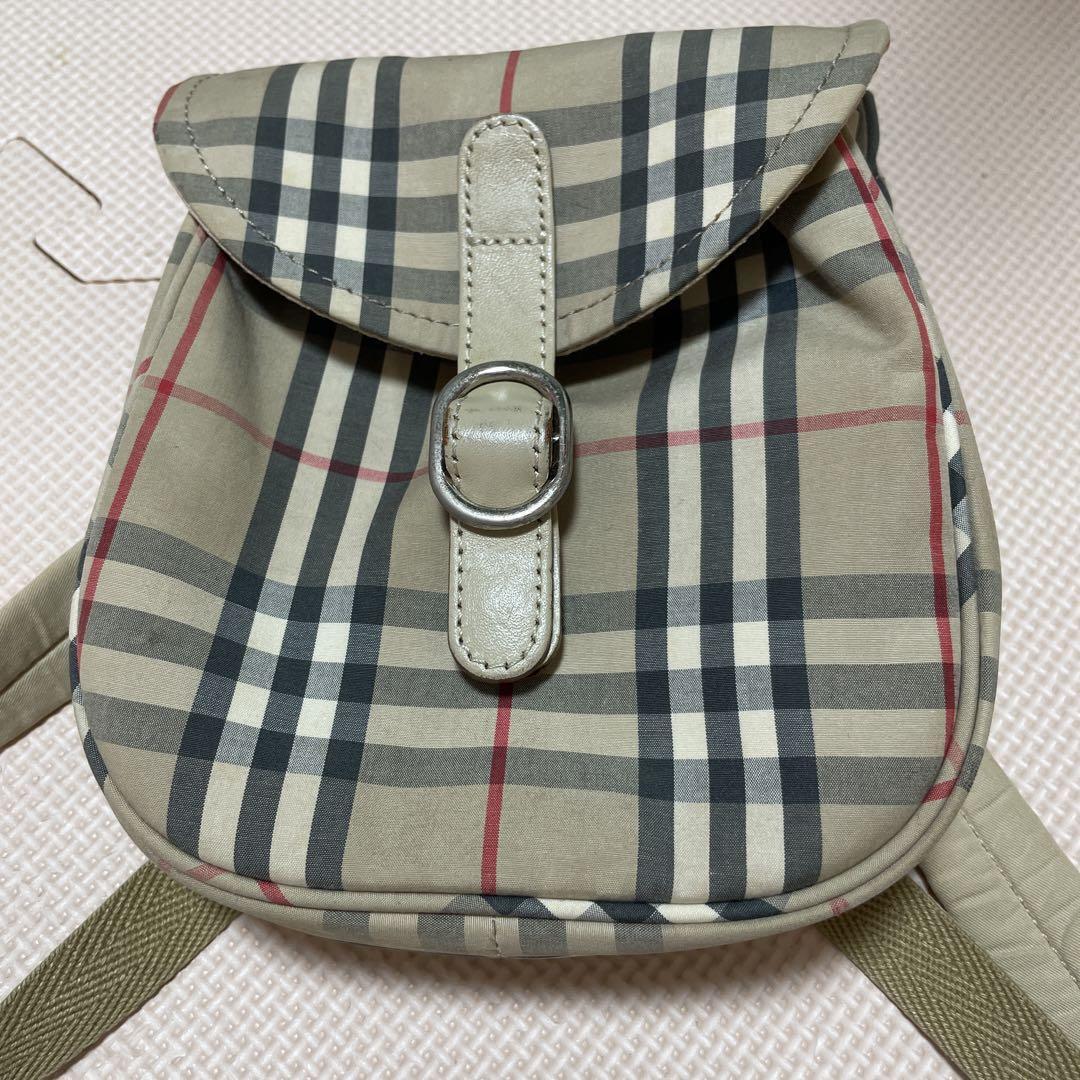 Burberry London Nova Check Mini Backpack - Stylish Compact Burberry London Nova Check Mini Backpack - Stylish Compact