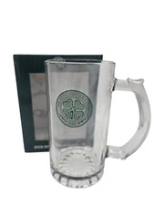 Celtic FC Glass Tankard Gift Boxed Brand New Official Merchandise