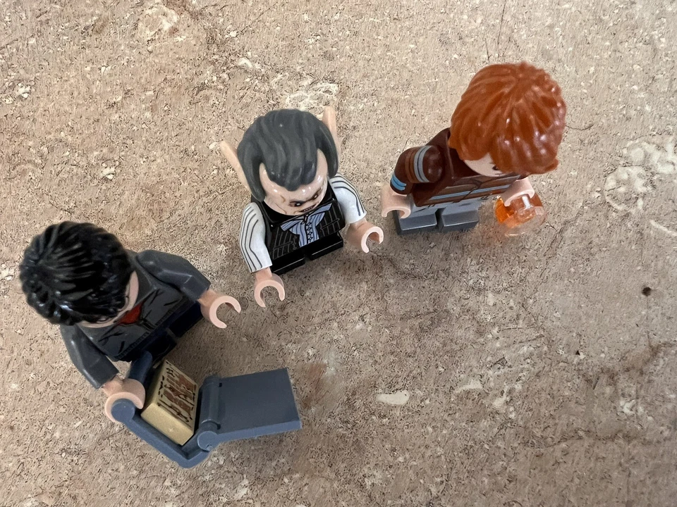 LEGO Harry Potter Libro Serie 2 Ronald Weasley Griphook Enano Minifigura Lote de 3 Foto 2 de 3