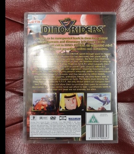 Dino Riders Complete Series DVD, Watched Once, V. Good Condition - Picture 2 of 4