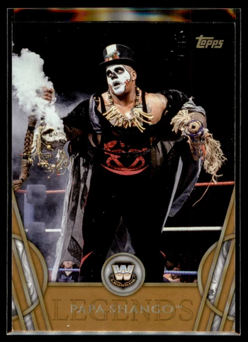 2018 Topps WWE Wrestling Legends BRONZE #38 Papa Shango