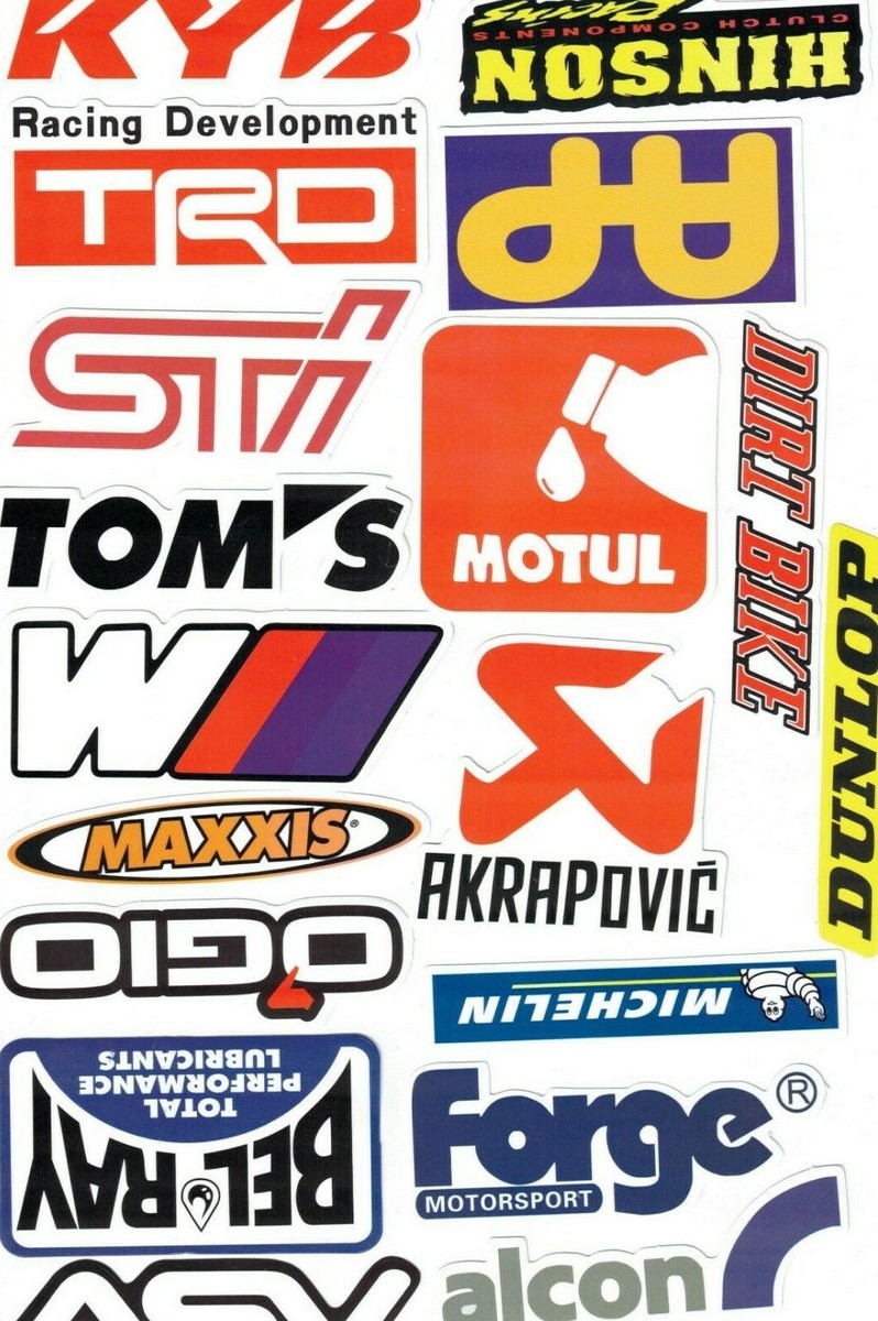 Dapper - Adesivo per Auto, Motivo: Scena, JDM Shocker in 18 Colori, 10-Bianco, 10 x 3,5 cm