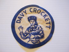 OLD DAVY CROCKETT PATCH / TRANSFER