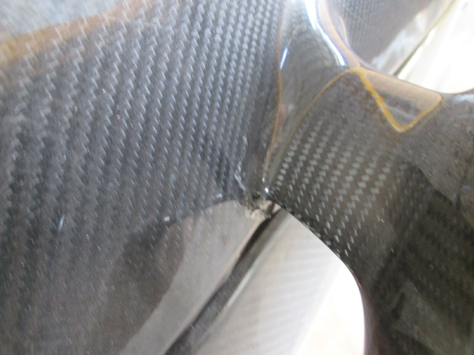 McLaren 570S Door - RH Passenger Door With Carbon Fiber Panels - Damaged