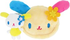 Usahana  Plush Nakayoshi Pair Fluffy Pouch Set Sanrio Sunstar Japan New Limited