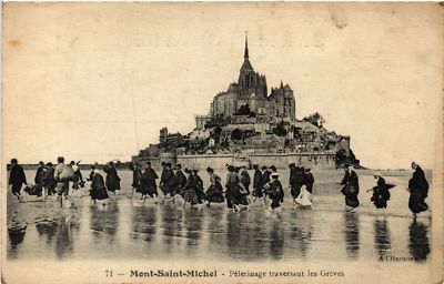 AK Le Mont St-MICHEL - Pilgerfahrt durch die Streiks (632714)