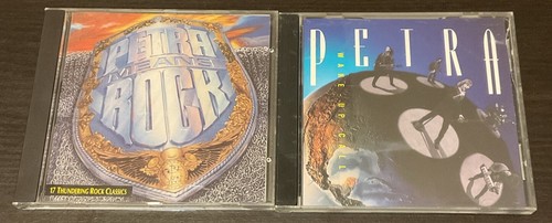 PETRA: Petra Praise... Wake Up Call + Petra Means Rock (2) CD Lot