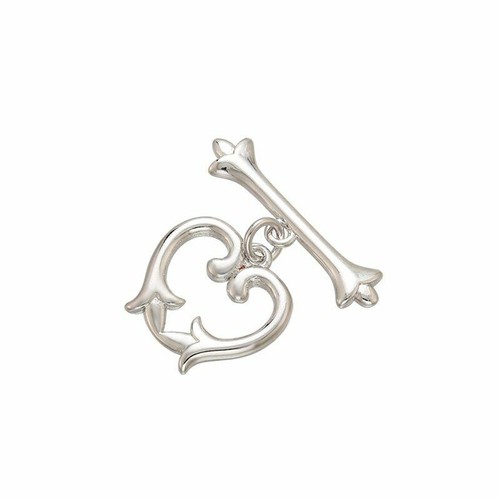 Brass OT Clasp Heart / Oval Shape Hook For Jewelry Making - Picture 14 of 15