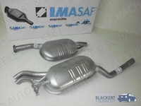 Imasaf Auspuffset Msd+Esd für Mercedes Stufenheck 300D + 4Matic W124 1985-1993