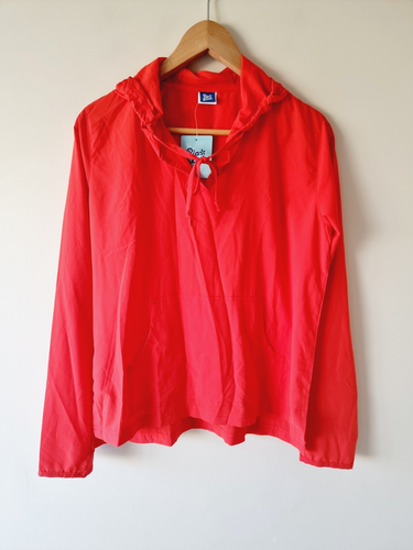 *New* RIPSKIRT Sun Hoody Lifeguard Red SIZE SMALL Quick Dry Fabric Hoodie