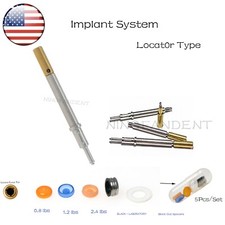 US Implant Insertion Extraction 3-In-1 Locat0r Tool Dental Insert Cap 5pcs/Set