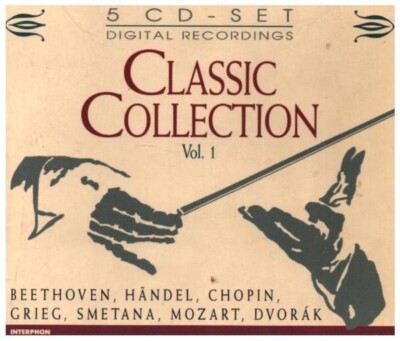 CD-BOX Beethoven / Händel / Chopin / Mozart a.o. Classic Collection Vol. 1